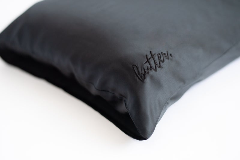 Silk Pillowcase Black